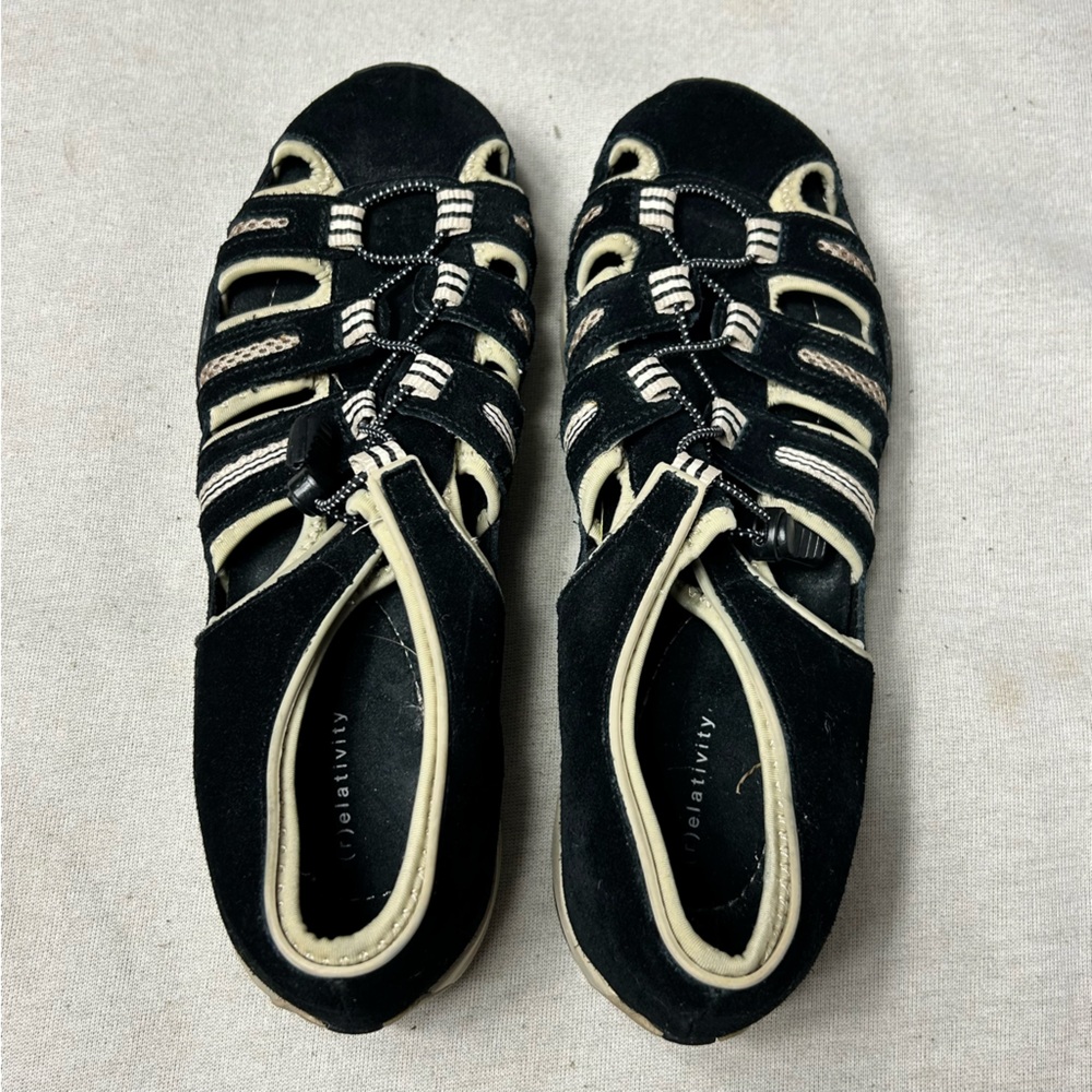 Relativity Black Sport Sandals Women’s – Size 10